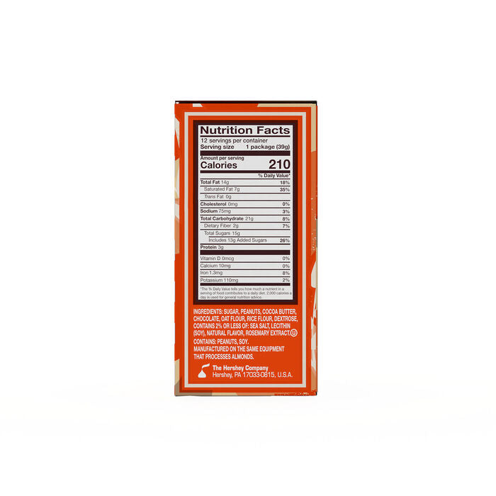 REESE'S Plant Based Oat Milk Chocolate Peanut Butter Cups, 1.4 oz (12 Count)