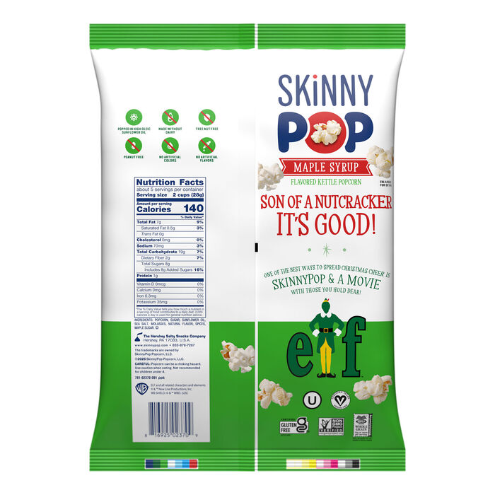 SKINNYPOP Elf Maple Syrup Kettle Corn (4.8oz)